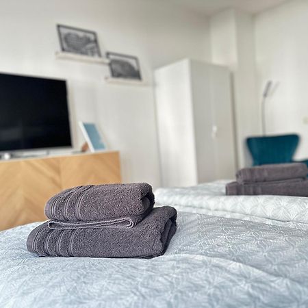 Apartment Arenablick ライプツィヒ エクステリア 写真
